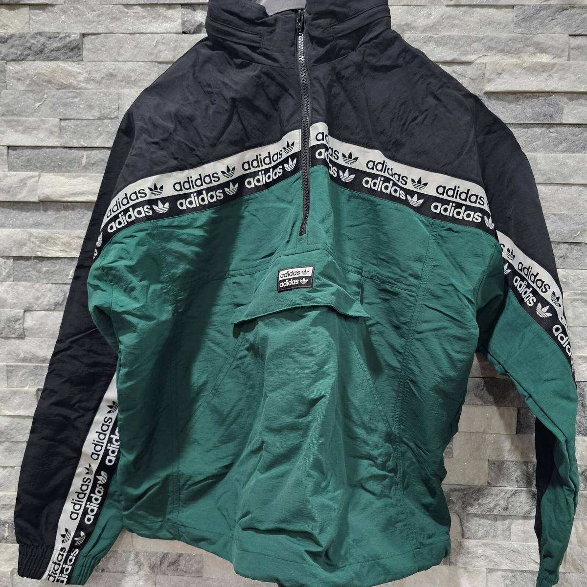 ジャケット・アウター adidas originals adidas R.Y.V. TRACK TOP Adidas Originals R.Y.V. BLKD 2.0 Men's Track Jacket College Green