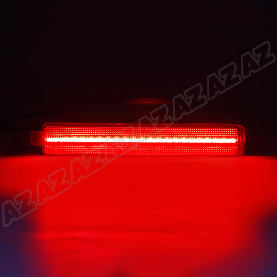 2X Red Lens Bumper LED Reflector Light Lamp For Chevrolet Equinox Trailblazer SS Foto 2 de 4