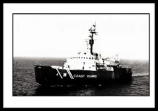 Postcard USCGC Glacier WAGB-4