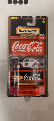 Matchbox Collectibles Coca-Cola 1962 VW Beetle Die-Cast New