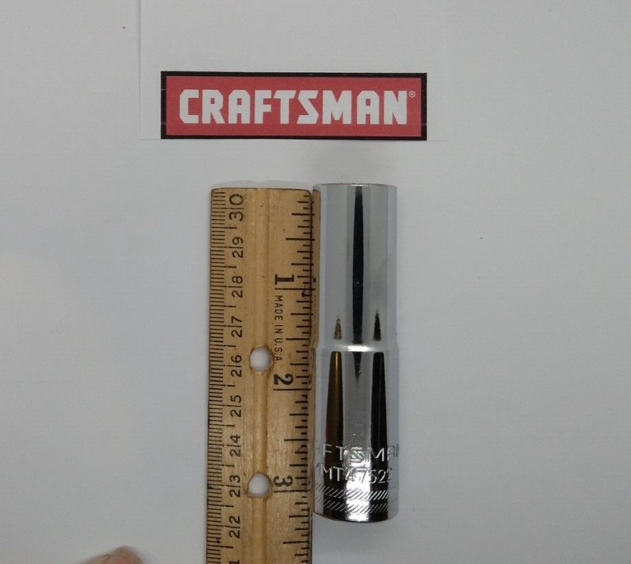 Craftsman 9/16 in. SAE 12 Point Deep Socket, 1/2 in. Drive Craftsman 9/16 in. SAE 12 Point Deep Socket, 1/2 in. Drive