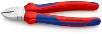 Knipex 70 05 180 Sb Seitenschneider Mit Mehrkomponenten-HüLlen Verchromt 180 Mm