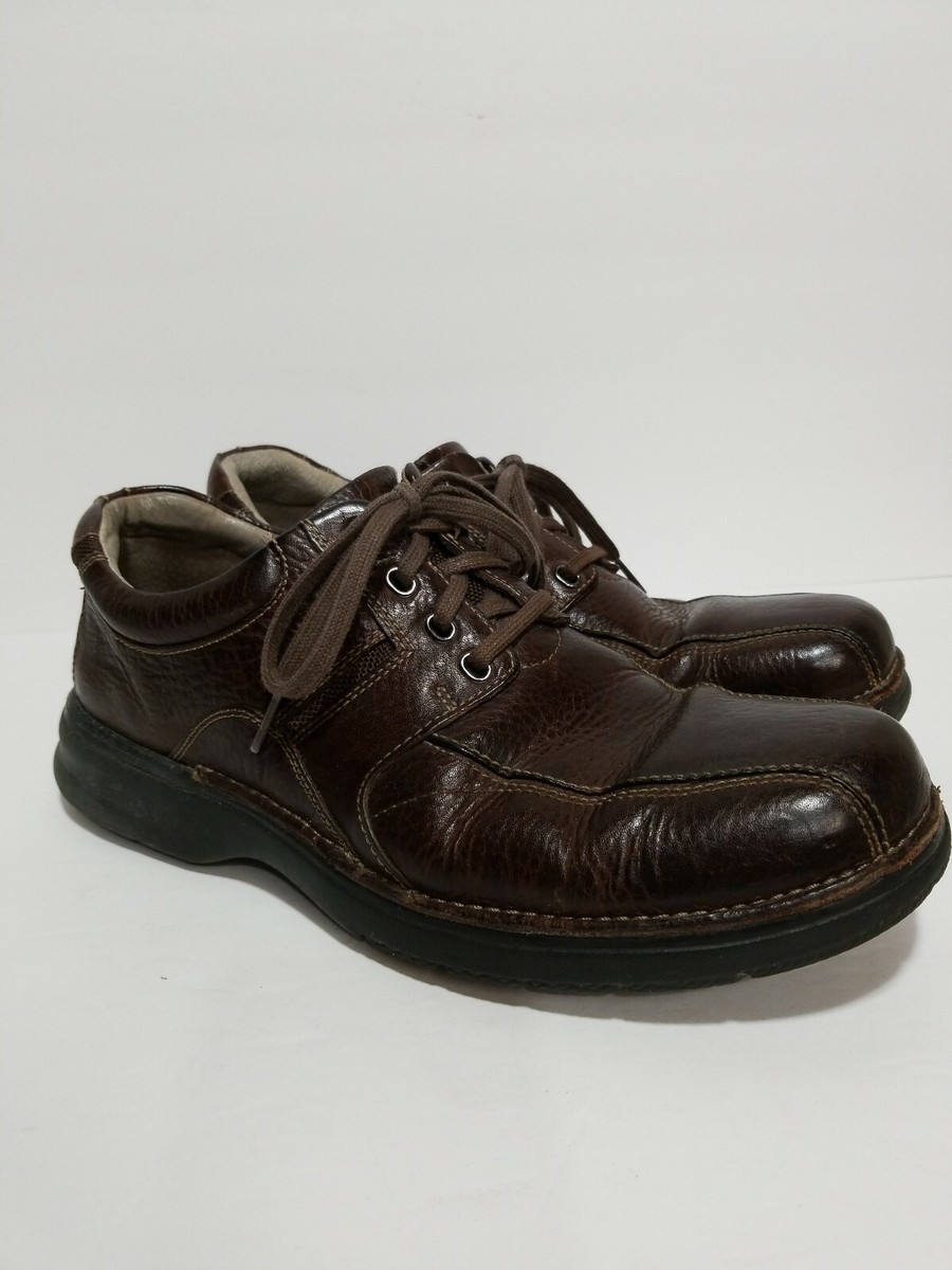 CLARKS BROWN LEATHER WALKING OXFORDS MENS 10 M SHOES | eBay display picture 2
