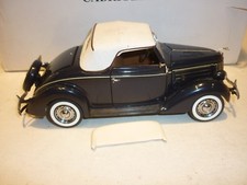 A Danbury mint 1936 Ford DeLuxe cabriolet ( boxed. )