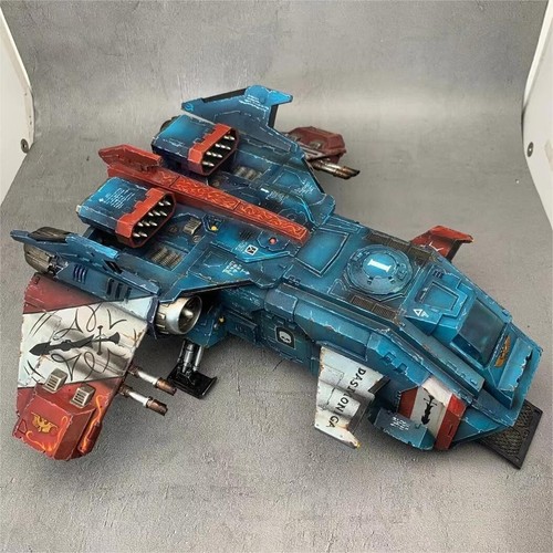 Storm Eagle Assault Gunship Warhammer 40k Army Forge World Dark Angels Painted - Picture 6 of 12