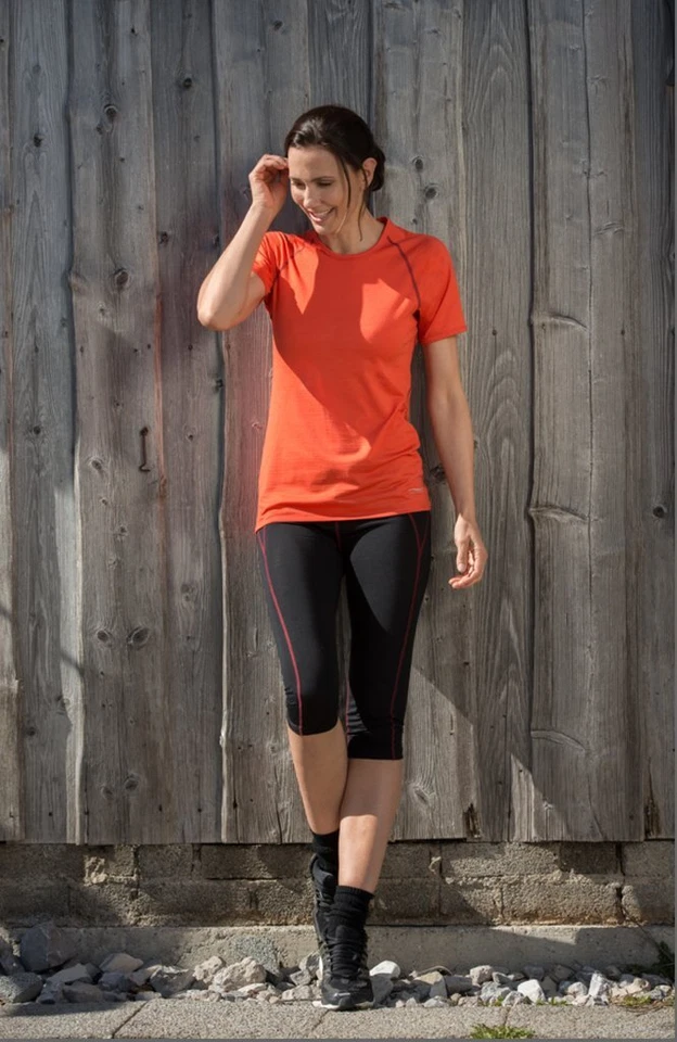 VENTA FINAL Camiseta Engel Sports Mezcla Lana Orgánica-Seda. Hecho en Alemania Foto 2 de 3