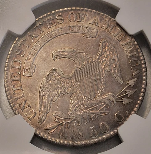 1822 capped bust half dollar BEAUTIFIL NGC AU DETAILS CLEANED!!