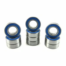 TRB RC 8x16x5mm Precision Ball Bearings ABEC 3 Rubber Sealed BLU (10)
