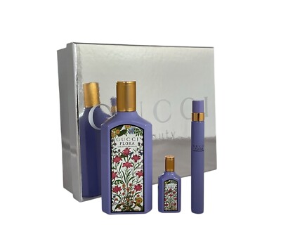 Gucci Flora Gorgeous Magnolia Eau de Parfum 100ml + 5ml & 10ml