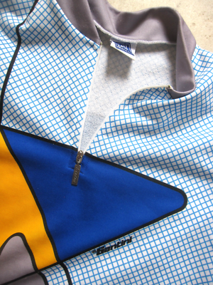 Maillot Cycliste années 80 Géometrique Santini Vintage 80'S jersey