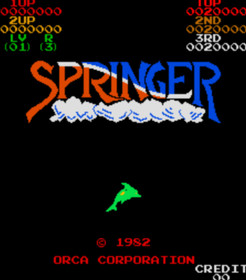 Springer Arcade PCB Orca  " Tested 100% Working"  Ultra Rare !!