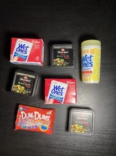 Mini Brands Series 1 Dum Dums Wet Ones Black Label Lot of 7