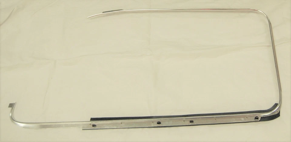 Rascador de ventana exterior delantero lado izquierdo para Volkswagen Type3 1962-1973 Foto 2 de 2