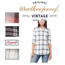 Weatherproof Vintage Ladies' Stretch Flannel Shirt | K31