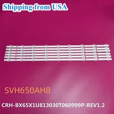 Kit LED Strips(6) For Hisense 65R6E3 65R6090G 65H6570G 65R61G 65H78G SVH650AH8