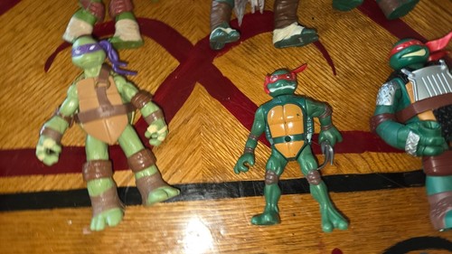 Lot Of 16 Vtg TMNT Teenage Mutant Ninja Turtles Action Figures 80’s 90’s Toys - Picture 9 of 10