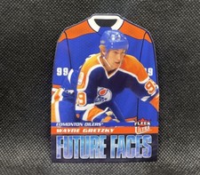 Wayne Gretzky Future Faces Throwback 2022-23 Upper Deck Fleer Ultra #FF-67