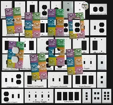 Mini Cooper car Switch Outlet Toggle & more Wall Cover Plate Home decor