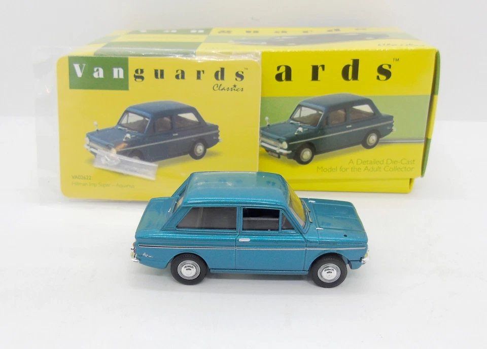 GC4006 VANGUARDS / HILLMAN IMP SUPER AQUARIUS BLEU 1/43 - Photo 4/4