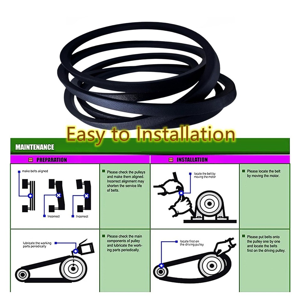 Husqvarna Drive Belt 1/2" X 50.35" For MZ5225 MZ6125 MZ7227 - Foto 10