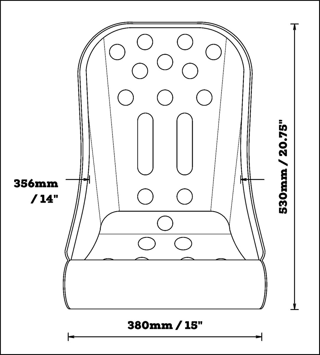 Pair Of Aluminum Bucket Seats – Speedster 356 Bomber Style – Hot Rod, VW, Classic Car