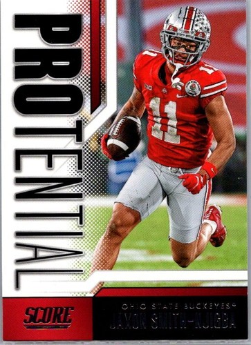 Jaxon Smith Njigba #10 2023 Panini Score Protential card