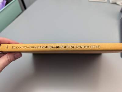 Planning Programming Budgeting System (PPBS) Eastern Michigan University 1973 RA
