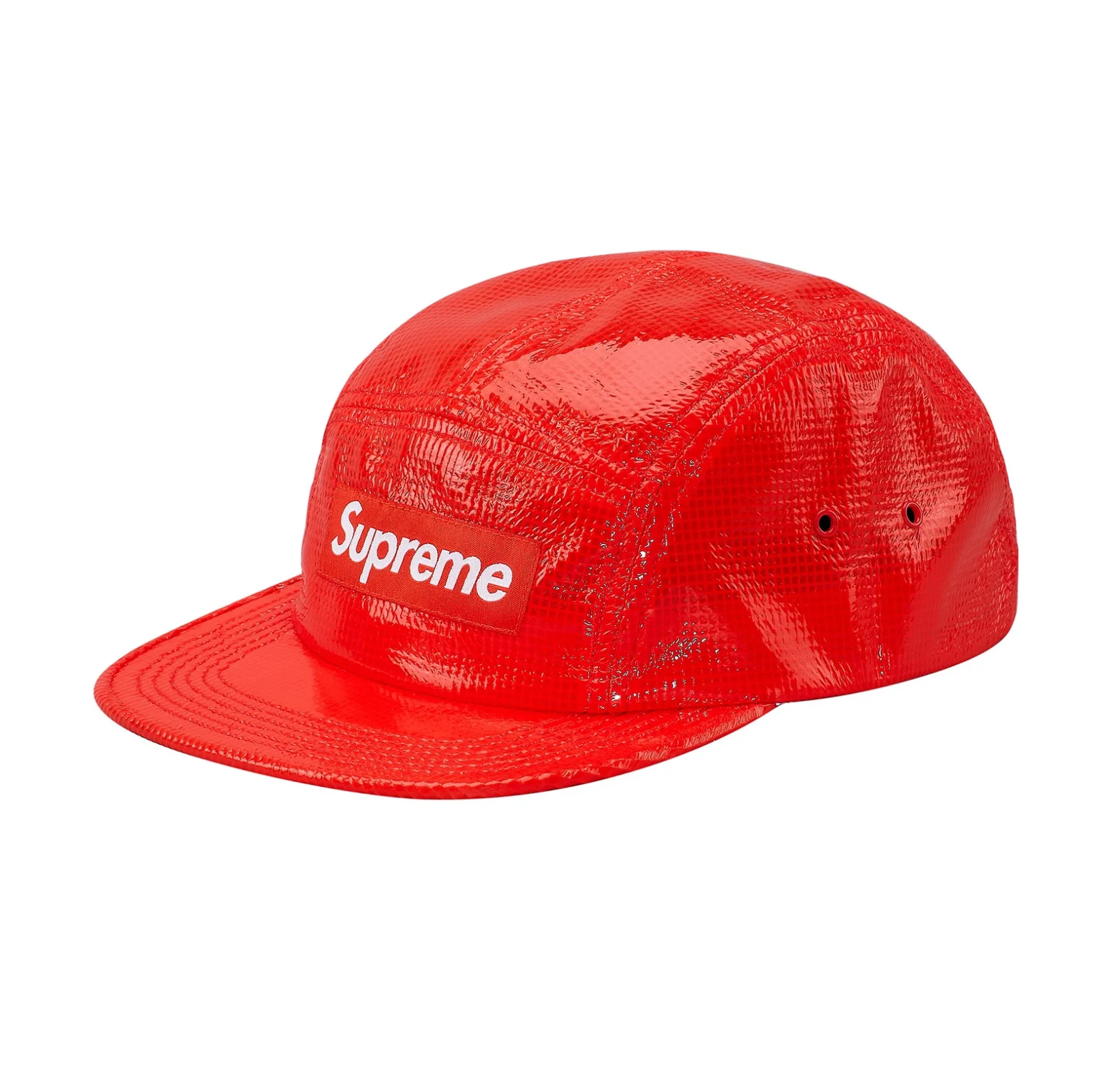 Casquette de camp tissage boîte stratifiée Supreme   automne hiver 2017