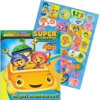 Team Umizoomi Jumbo Coloring Book With Stickers (144 Pages) Team Umizoomi Jumbo Coloring Book With Stickers (144 Pages)