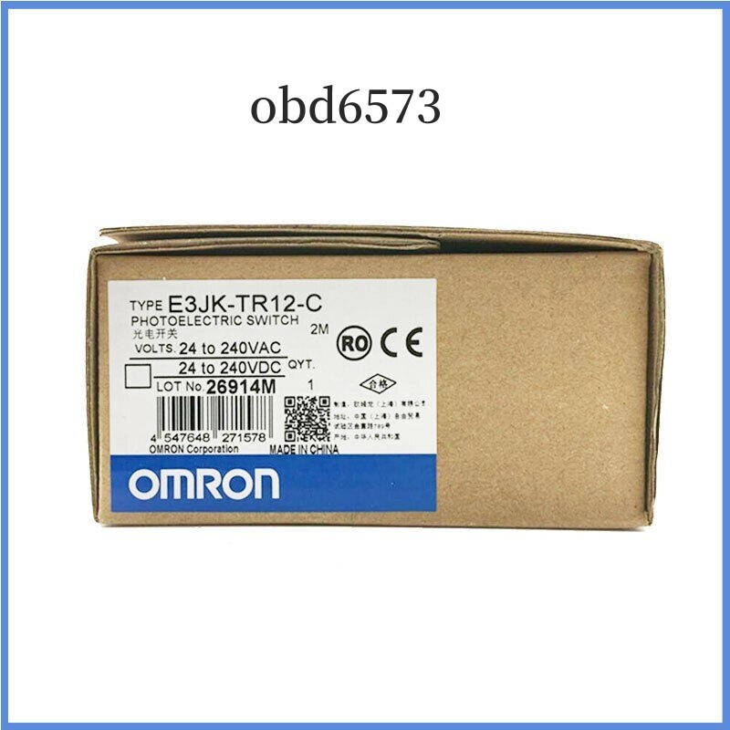Long warranty New OMRON E3JK-TR12-C E3JKTR12C Photoelectric Switch Sensor #G