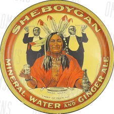 Vintage Sheboygan Water Ad Reproduction Metal Sign FREE SHIPPING