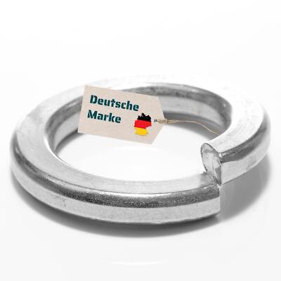 Federringe Edelstahl Federscheiben Sprengringe DIN 127 Form B A1 M2 bis M30