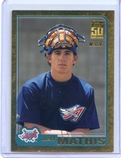 2001 Topps Traded and Rookies GOLD PARALLEL #/2001 NO. T258 Jeff Mathis RC