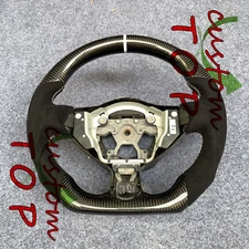 Fit for Nissan 370Z Z34 QX70 FX50 2009-2020 Real Red carbon fiber Steering Wheel