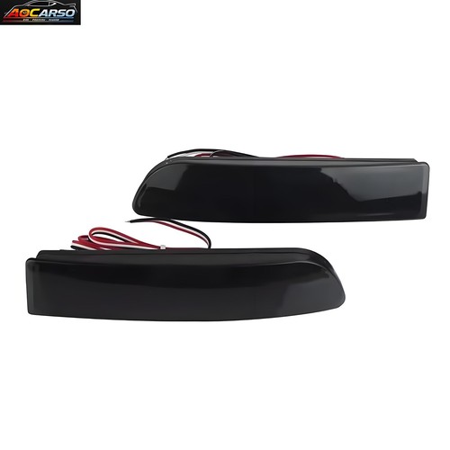 2x Smoked Lens LED Bumper Reflector Tail Brake Lights For 2006-2012 Toyota RAV4 - Bild 7 von 23