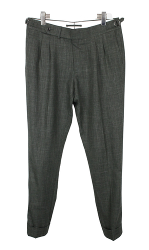 SUITSUPPLY Havana Patch Wide Lapel Ferrara Braddon Turn Up Suit Men's UK 42 3in1 - Picture 16 of 21
