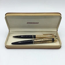 Vintage Eversharp Skyline Fountain Pen & Pencil Set with Case