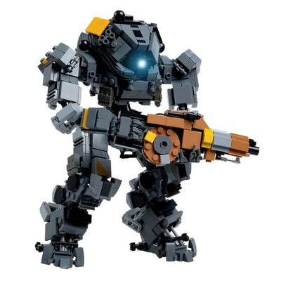 Ion-Class Robot with Splitter Rifle 888-Piece Sci-Fi Construction Set