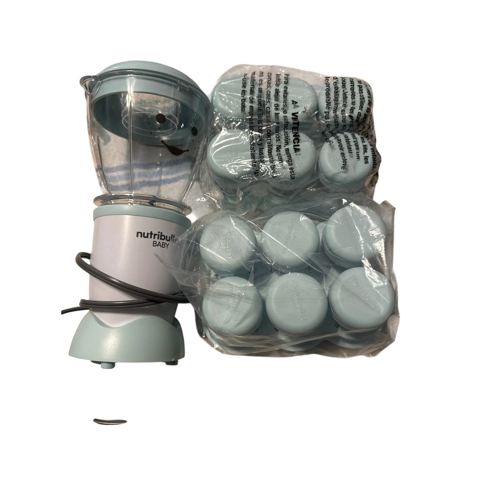 Nutribullet Baby Food Prep System with Food Storage Jars, Date Dial And Lids