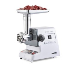 GEEPAS Meat Grinder Sausage Maker Electric Filler Meat Mincer Kibbe 1400W