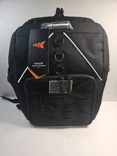 KastKing KarryAll Black Fishing Tackle Backpack,Water-Resistant Fishing Bag