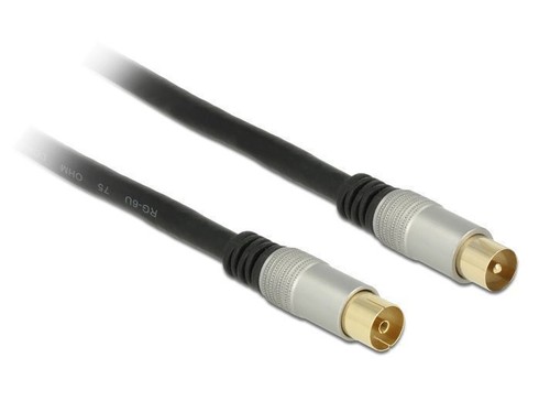 3x Antennenkabel, IEC-Stecker an IEC-Buchse RG-6/U, Vierfachschirmung, Premium, - Bild 2 von 2