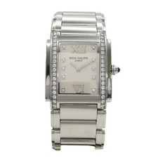 PATEK PHILIPPE Twenty 4 Watch 4910/10A-011 Quartz White Dial Stainless Steel 2