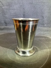 Aged Kentucky Bourbon Silver Chalice Cup Mint Julep Derby Unbranded Vase