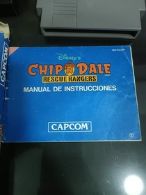 Retro de Chip 'n Dale Rescue Rangers para NES Nintendo: videojuego vintage