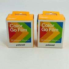 Polaroid GO Instant Color Film TWO boxes 32 Total Photos 2/25 12/24