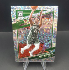 Panini 2021-22 Donruss Optic Fast Break Disco Holo Prizm Jrue Holiday #40 Bucks