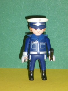 playmobil einen Polizisten mit Waffe und Schlagstock Konvolut Sammlung kg 1