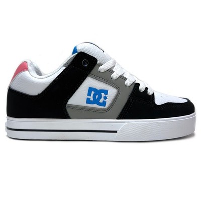DC SHOES PURE SCHWARZ PINK BLAU DAMEN SNEAKER