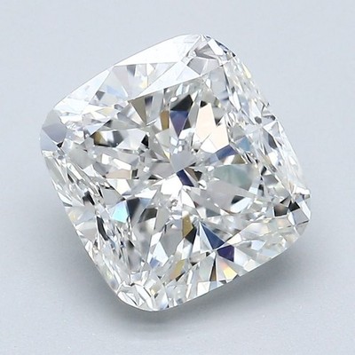 Cushion Cut 3.01 CT Cert. AGI Natural Mined Diamond Loose E color VS2 clarity